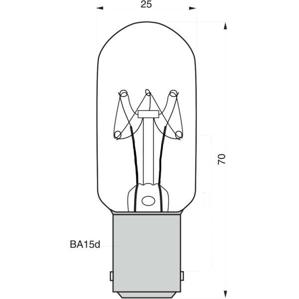 Schiffspositionslampe 230V